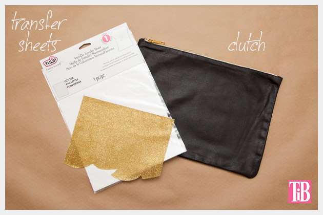 Leather Clutch DIY Supplies