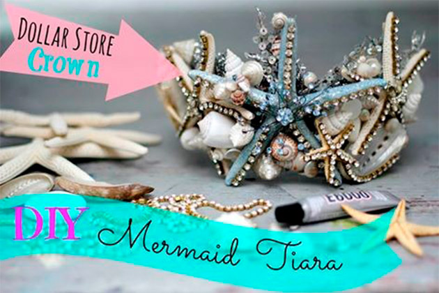 DIY Mermaid Tiara by Debi Beard