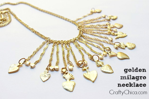 Golden Milagro Necklace