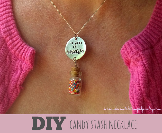 DIY Candy Stash Necklace