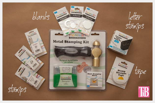 Metal Stamped Believe Bracelet DIY Supplies