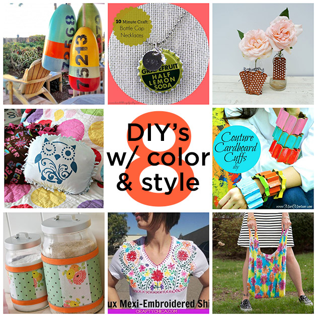 8 DIY's With Color and Style