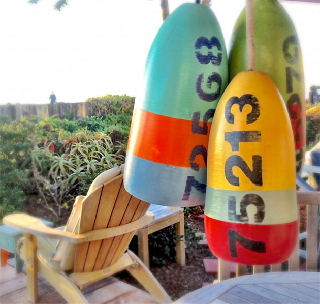 DIY Recycled Buoy Pendant Lights