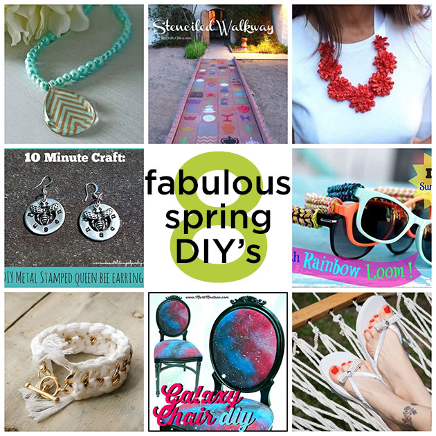 8 Fabulous spring DIY's