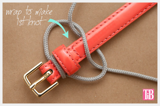 Paracord Belt DIY Knotting