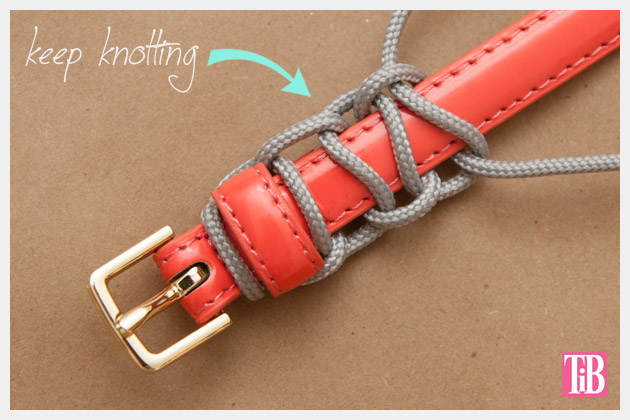 Paracord Belt DIY More Knots