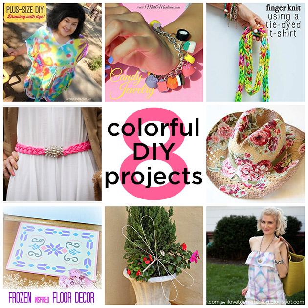 8 Colorful DIY Projects
