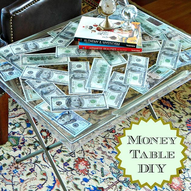 Money Table DIY