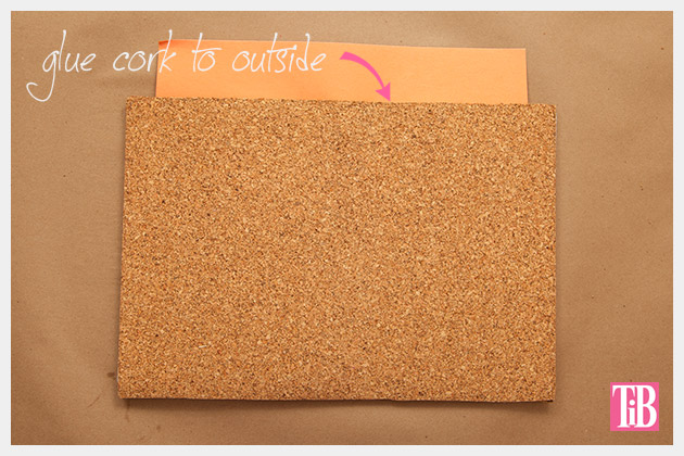 DIY Cork Clutch Exterior