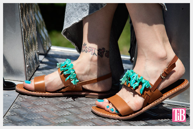 Embellished Sandals DIY Photo 3