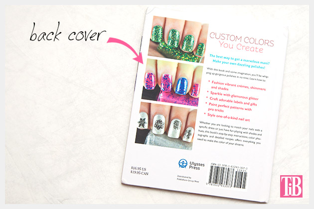 Homemade Nail Polish book back cover