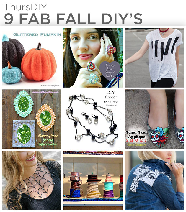 9 Fab Fall DIY's by Trinkets in Bloom