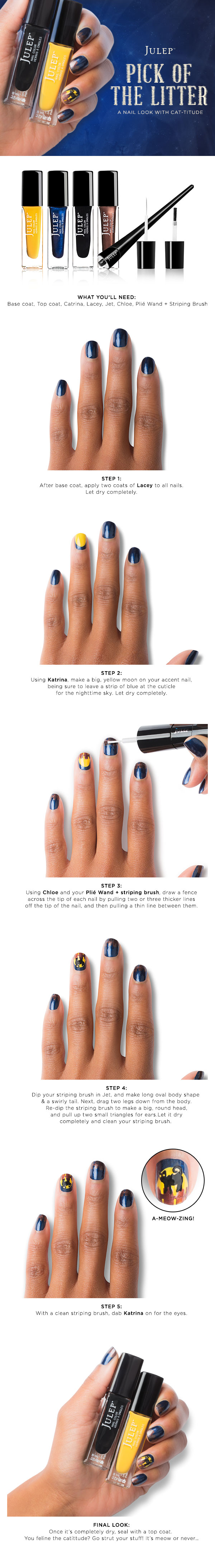 Julep Halloween Nail Look