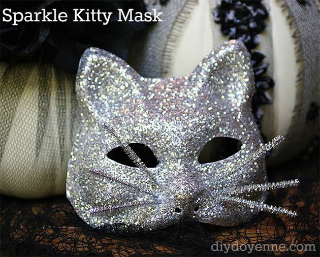 Sparkle Kitty Mask by Margot Potter