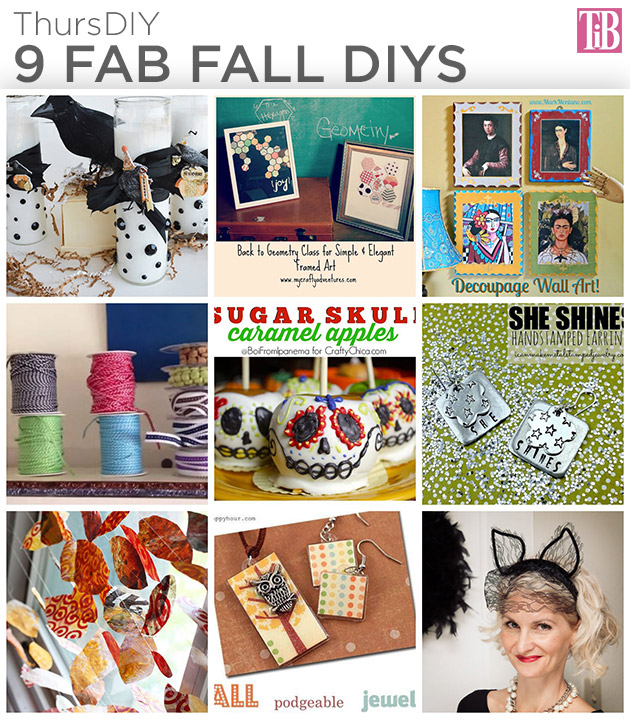 9 Fab Fall DIYS by Trinkets in Bloom