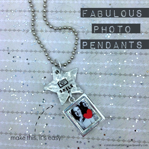 Fabulous Photo Pendants by Margot Potter