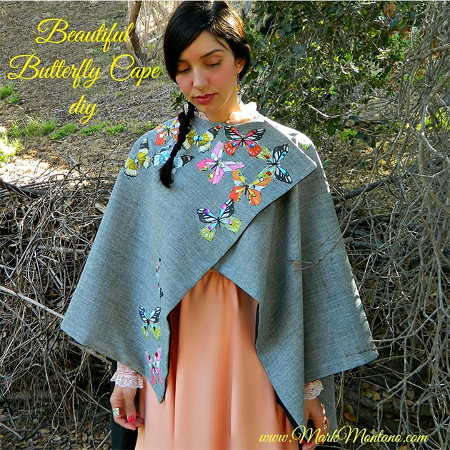 Beautiful Butterfly Cape DIY by Mark Montano