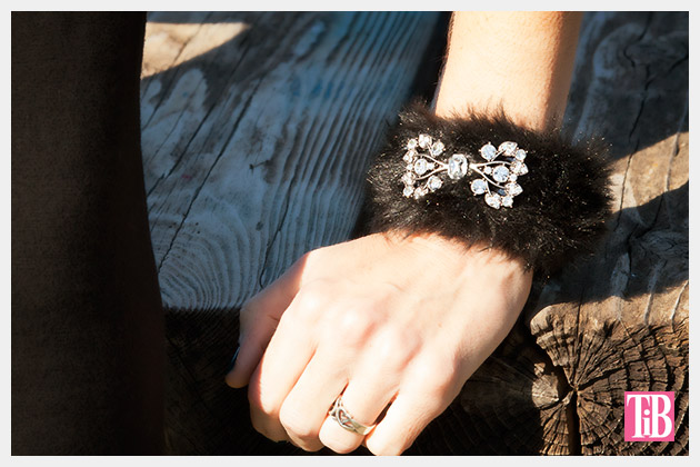 Furry Slap Bracelet DIY Tutorial by Trinkets in Bloom