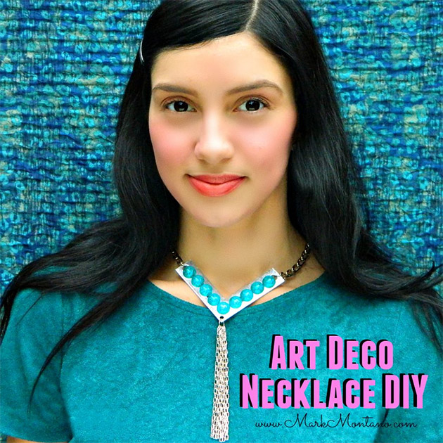 Art Deco Necklace DIY by Mark Montano