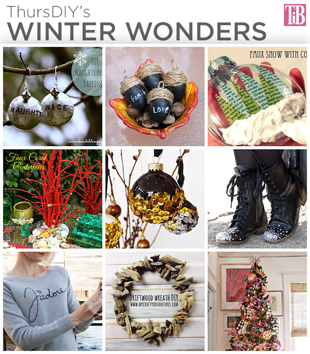 ThursDIY Winter Wonders DIY Roundup on Trinkets in Bloom