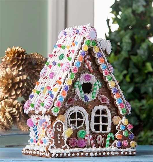 Everlasting Gingerbread House with Collage Clay by Cathie Filian
