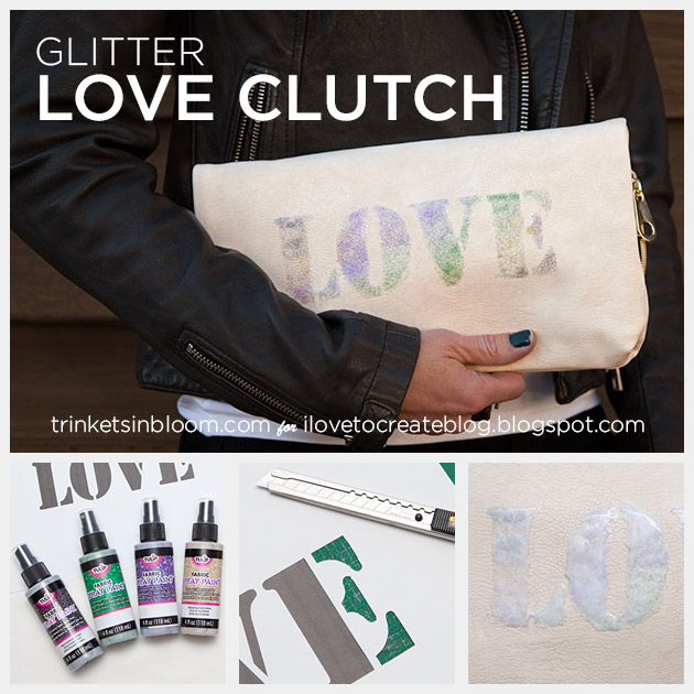 DIY Love Clutch by Trinkets in Bloom