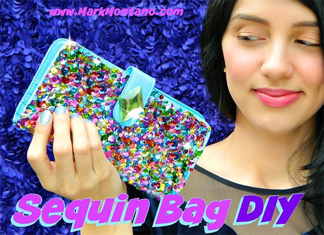 Sequin Bag DIY by Mark Montano