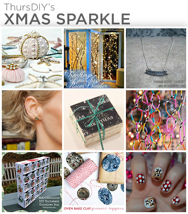 ThursDIY Xmas Sparkle Roundup by Trinkets in Bloom