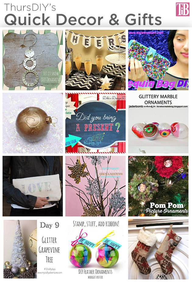 ThursDIY Quick Decor and Gifts by Trinkets in Bloom