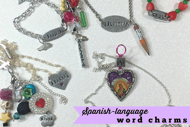Spanish Language Word Charms by Crafty Chica
