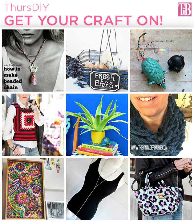 ThursDIY Get your Craft On! DIY Roundup