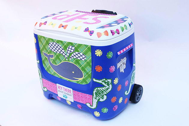 Preppie Party Cooler by Cathie Filian