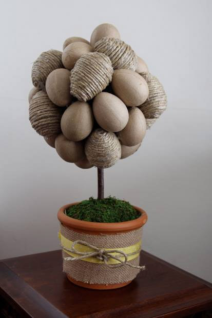 Easter Egg Topiary by Rad Megan