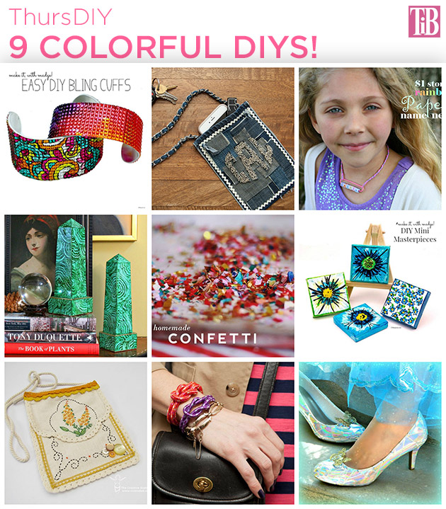 ThursDIY 9 Colorful DIYS Feature by Trinkets in Bloom
