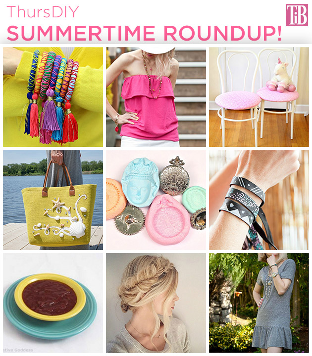 ThursDIY Summertime Roundup on Trinkets in Bloom