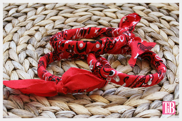 DIY Bandana Bracelets photo 2 by Trinkets in Bloom