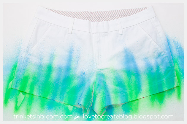 ColorShot Shorts DIY 2nd color finished