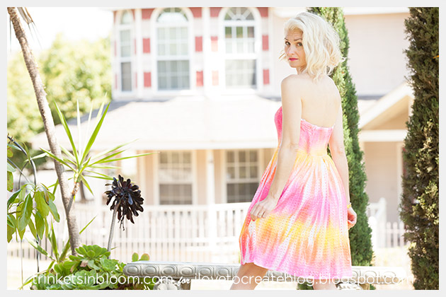 ColorShot Dress side by Trinkets in Bloom