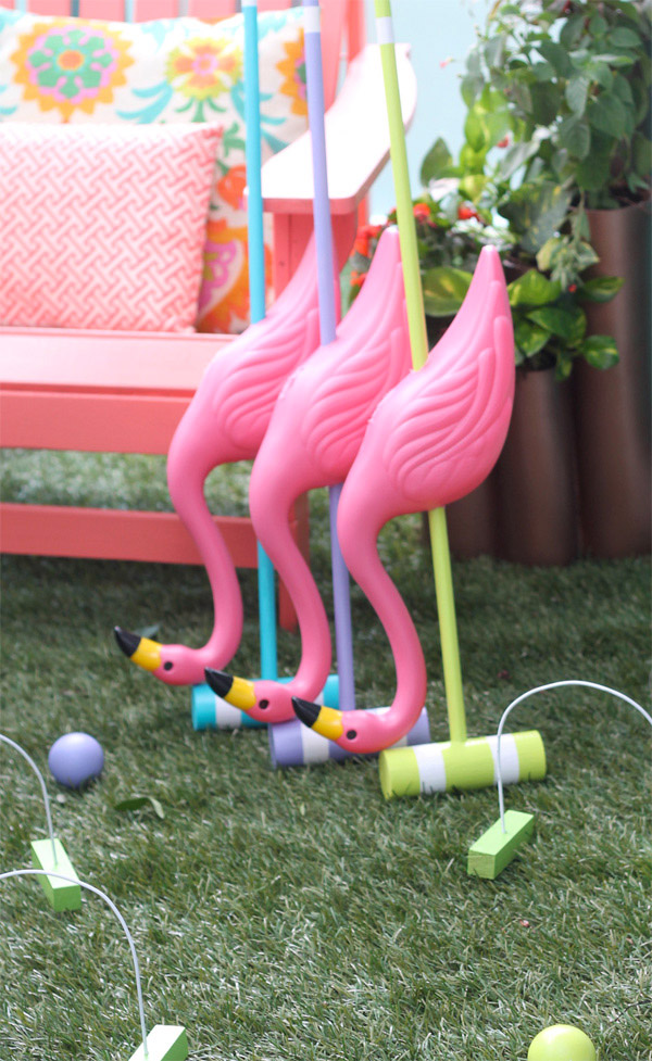 Alice in Wonderland Croquet Set by Amber Kemp-Gerstel for Home Depot