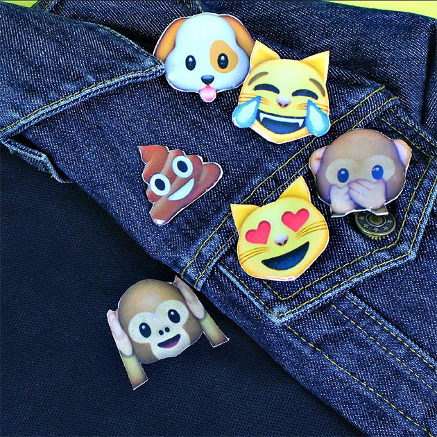 Emoji Polo and Pins by Mark Montano