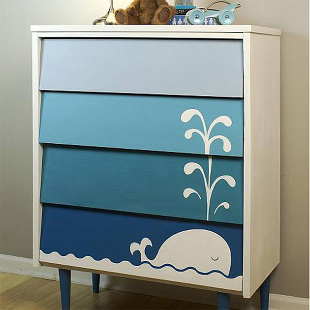 Kids Whale Dresser by PLA Schneider