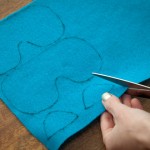 Cutting Out Pieces For Your DIY Sleep Mask