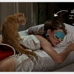 Audrey Hepburn In Sleep Mask
