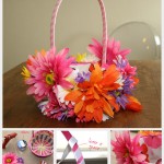 Floral Easter Basket DIY
