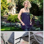 T-Shirt into Summer Top DIY