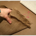 Coffee Sack Purse DIY