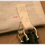 Coffee Sack Purse DIY