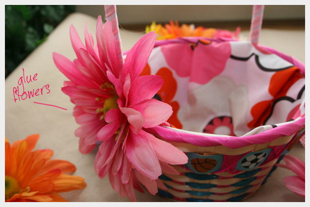 Floral Easter Basket DIY