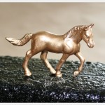 Minaudiere with Golden Horse