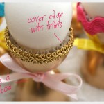 Golden Egg Cups DIY
